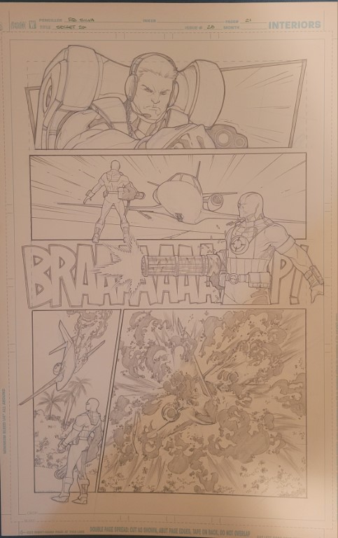 Secret Six #23 pg. 21 by RB Silva